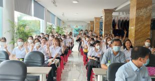 Tham quan Công ty cổ phần dệt may Liên Phương cùng QTKD