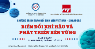 THÔNG BÁO TUYỂN SINH CHƯƠNG TRÌNH TRAO ĐỔI SINH VIÊN VIỆT NAM – SINGAPORE