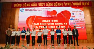 Chương trình chào đón tân sinh viên K46 – Trao học bổng hiếu học