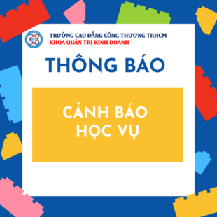 THÔNG BÁO VỀ VIỆC CẢNH BÁO HỌC VỤ HỌC KỲ 1 NĂM HỌC 2025 – 2026