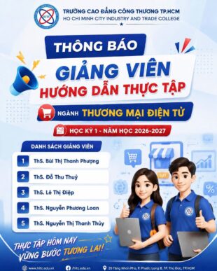 Danh sách sinh viên thực tập ngành thương mại điện tử K48