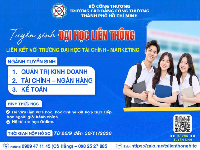 THÔNG BÁO TUYỂN SINH ĐẠI HỌC LIÊN THÔNG